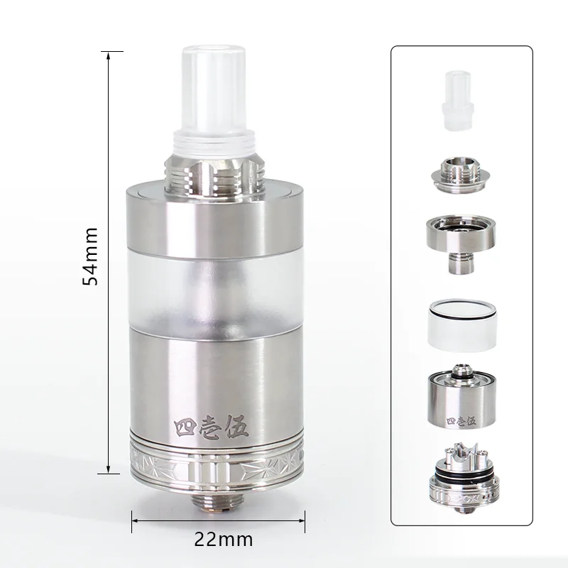 SXK Style Four One Five 415 Virtuous RTA 3.3 22 MTL 7 atomizer tank for coils & atomizers - gallery image 2
