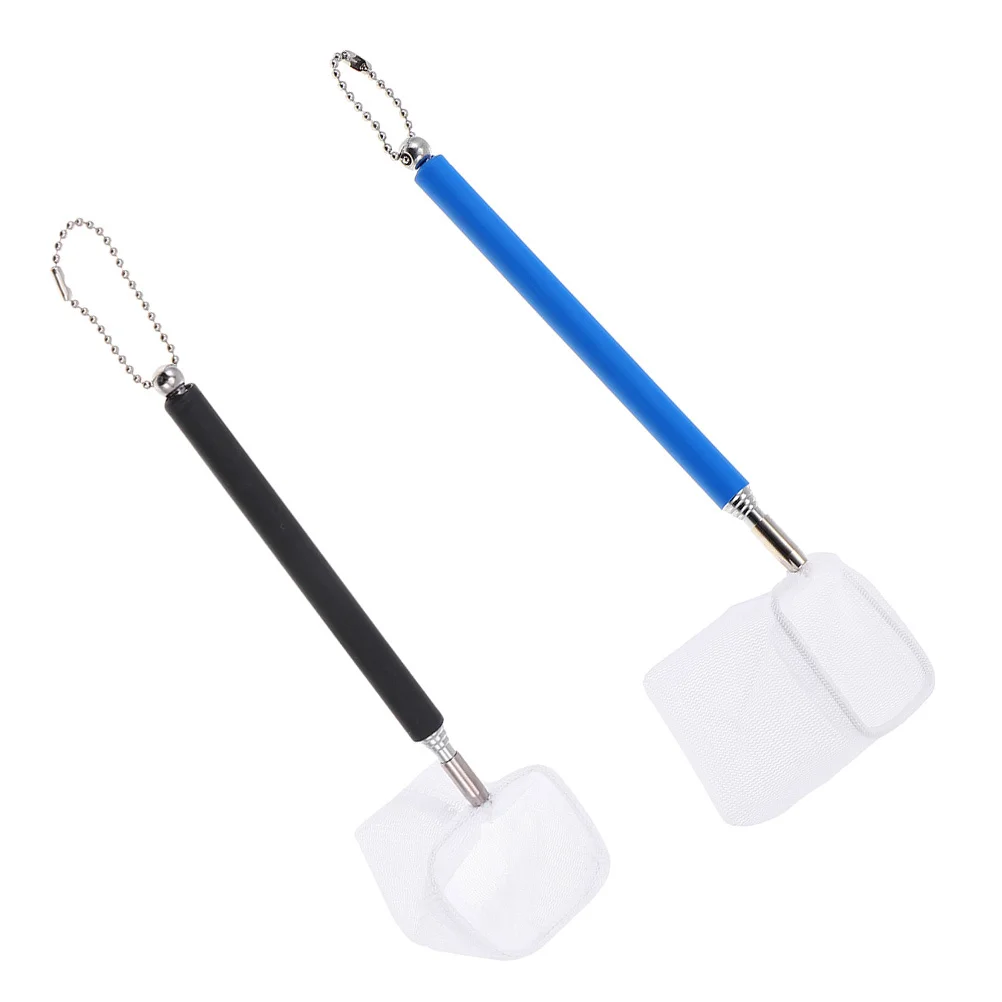 2 قطعة شبكة الروبيان تلسكوبية من الفولاذ المقاوم للصدأ شبكة أرضية الأسماك للمياه العذبة والمياه المالحة أداة صيد الأسماك المحمولة #5