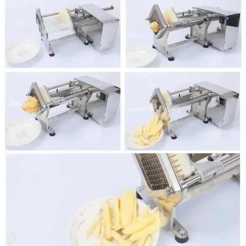 Electric Potato Cutter Shredder French Fries Slicer Potato Chips Making Machine Kitchen Tools