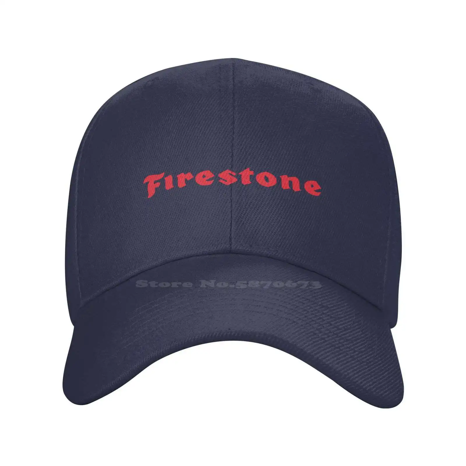 Firestone Logo Fashion quality Denim cap Knitted hat Baseball cap