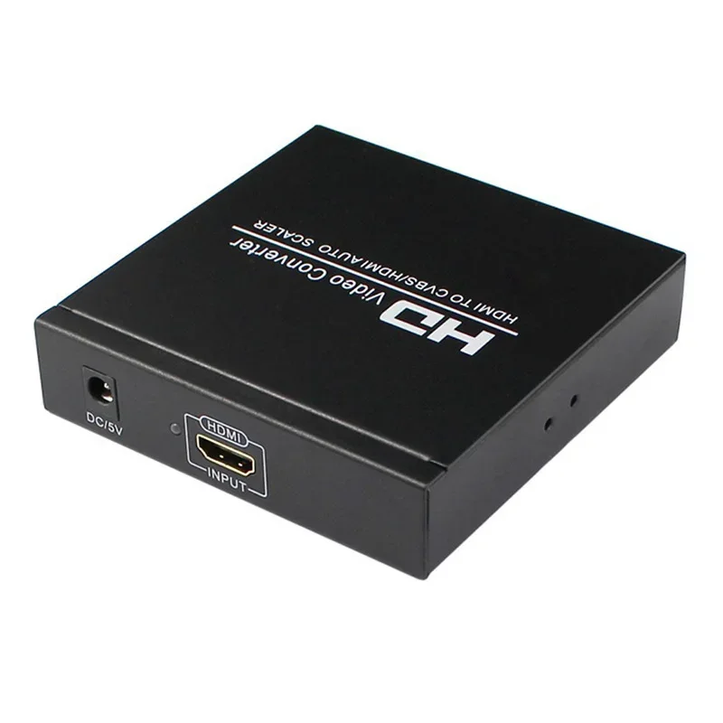 1080p HDMI TO CVBS HDMI AV Video Converter AUTO SCALER Display Adapter for Camera Computer DVD Laptop PC To TV Monitor Projector