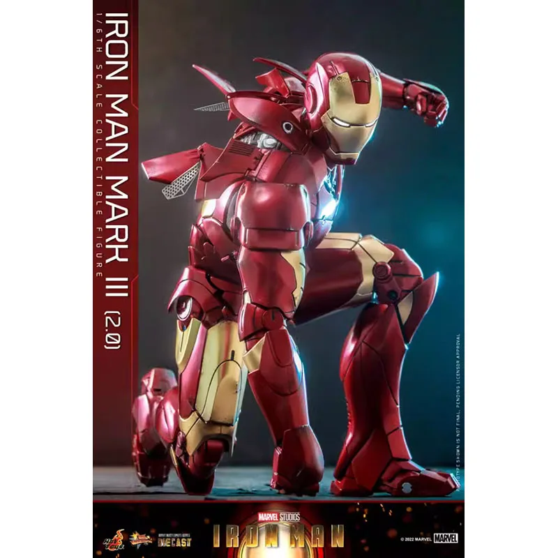 In magazzino Original HOTTOYS HT 1/6 muslimiron Man MK3 2.0 Tony Stark lega Movie Character Model Art Collection Toy Gift