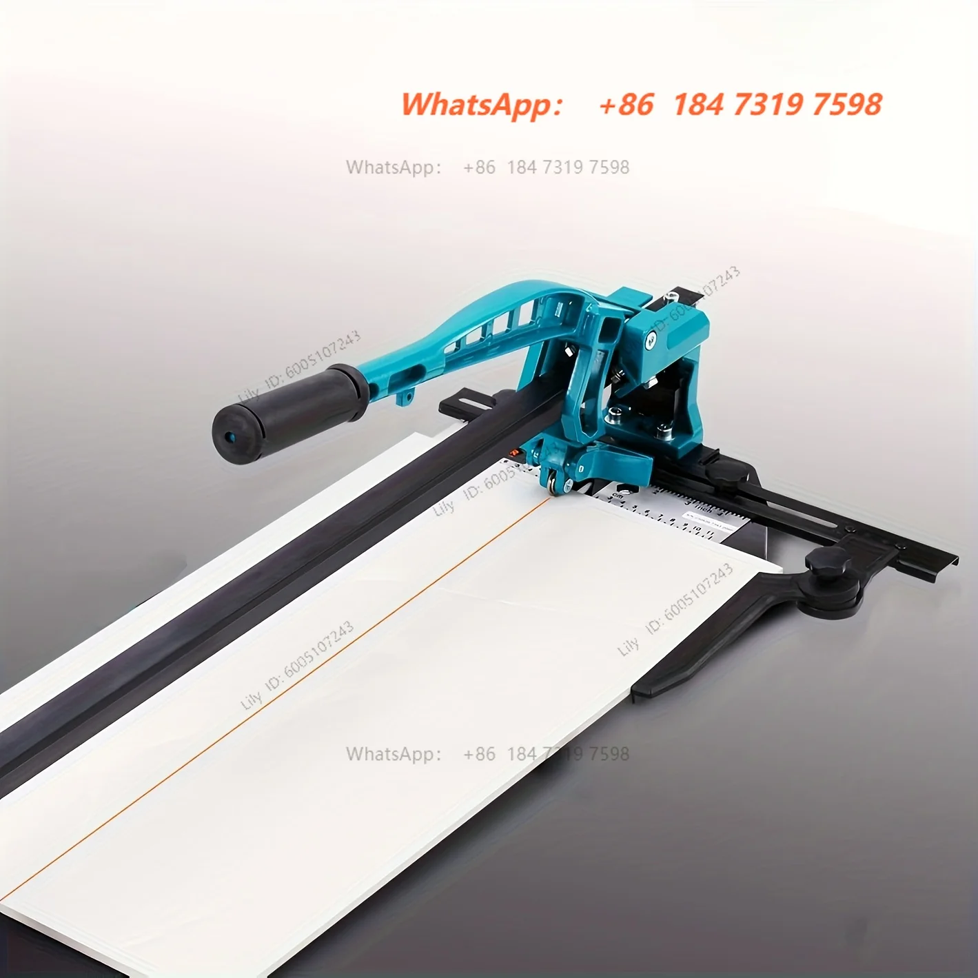 Model 300-1200 Tile Cutter Double Rails & Brackets Manual Tile Cutter Tools for Precision Cutting