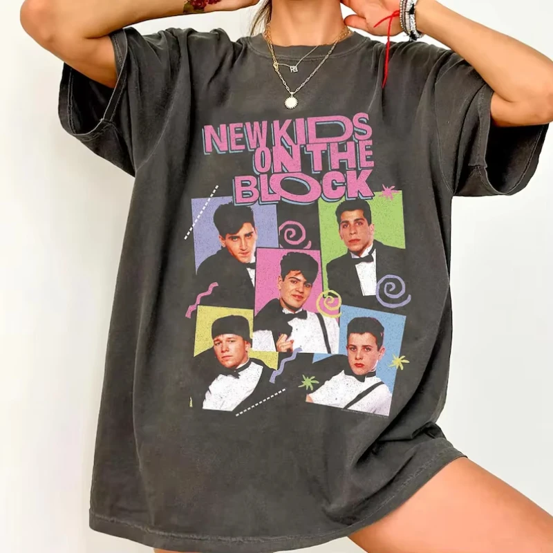 Camiseta clásica de concierto de rock, camiseta de concierto de NKOTB, camiseta para fanáticos de NKOTB, camiseta retro de NKOTB, camiseta New Kids on The Block
