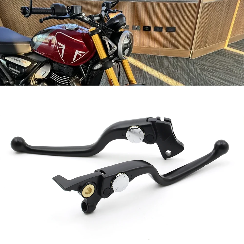 

For Speed 400 Speed400 Scrambler400X Scrambler 400X 2024 2025 Motorcycle Brake Lever Clutch Lever Adjustable Control Handles
