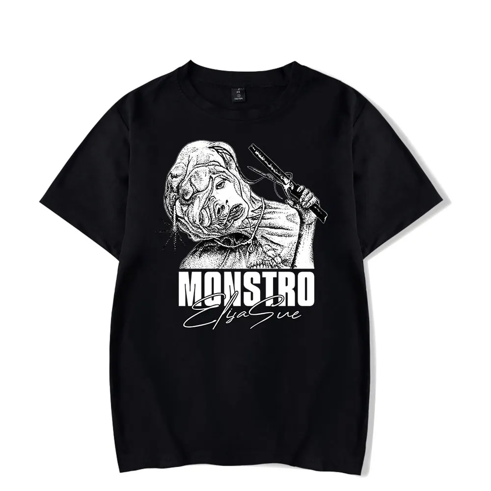 The Substance 2024 Movie Monstro Elisasue Vintage 90s T-Shirt Men and Woman Short Sleeve Women Funny TShirt Unisex Harajuku Tops