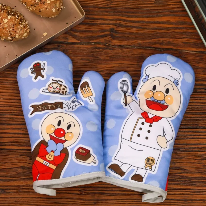 Thickened Microwave Oven Gloves Modern Simplicity Home Kitchen Baking Tools Creative Heat-resisting Anti-scald Gloves Anti-slip