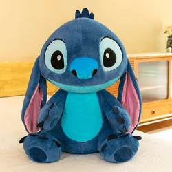 Figura de peluche Kawaii de Lilo Stitch para niños, juguete de felpa suave, Color azul, regalos para niños, 32cm