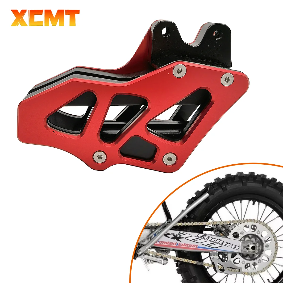 

Motorcycle CNC Chain Guard Guide Protector For Honda CRF150F CRF230F CRF250F CRF 150F 230F 250F Enduro Dirt Pit Bike