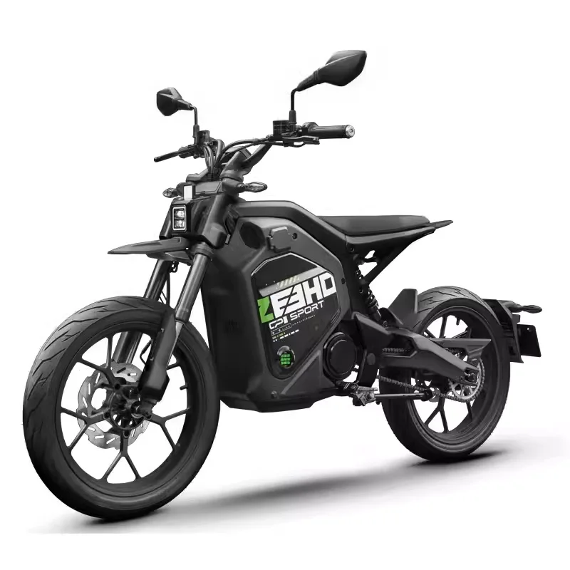 17inch Electric Bicycle 60V32AH Lithium Battery Battery Electric Supermoto 17inch Wheelset Mid Motor Drive Ebike