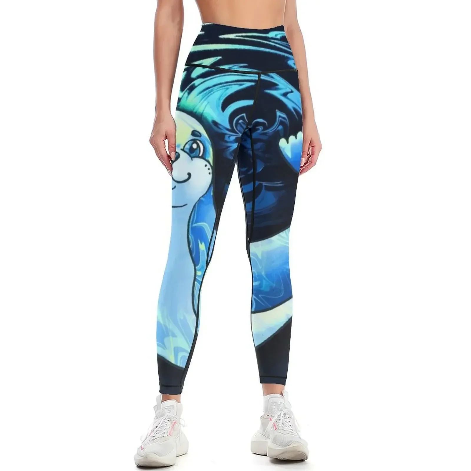 

Seal Cub Leggings sports tennis for Fitness woman sporty woman push up exercise clothing for Womens Leggings