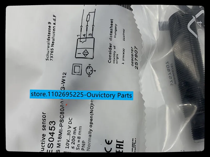 

2pcs New proximity switch BES M18MI-PSC80A-S04G-W/K12