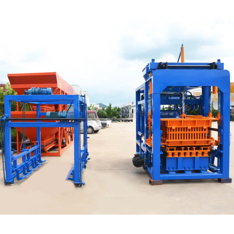 YG Automatic Hydraulic Pressure Cement Brick Making Machine QT4-15 Hollow Interlocking Brick Concrete Block Making Machine Price