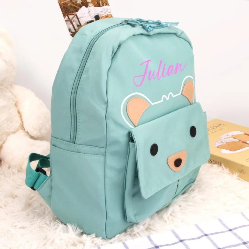 Embroidered Toddler Backpack Custom Kids Backpack Personalized Children's Backpack Kids School Gift Laptop Bag Back to School