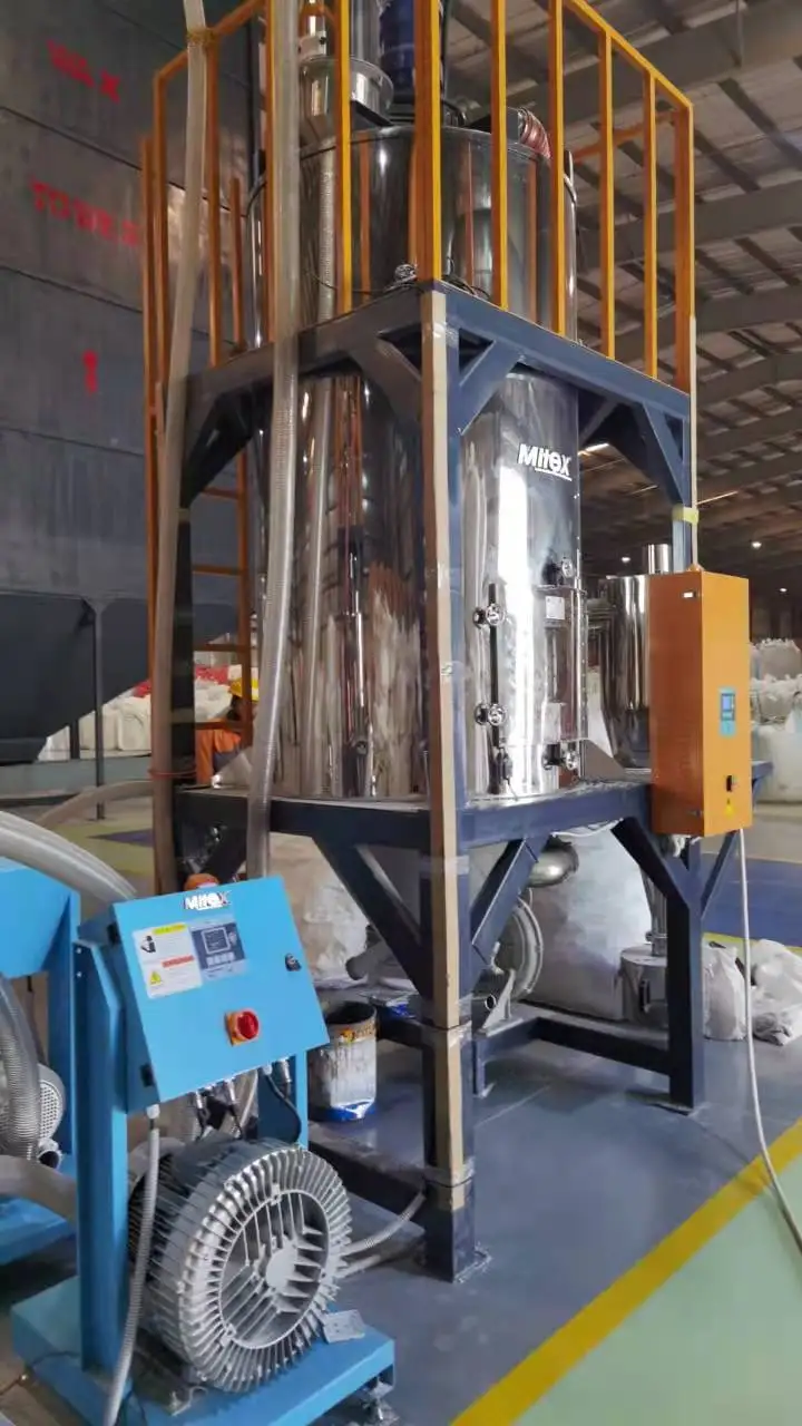 Cristallizzatore di scaglie di plastica di buona qualità all'ingrosso per evaporatore di vuoto industriale per apparecchiature di cristallizzazione PET