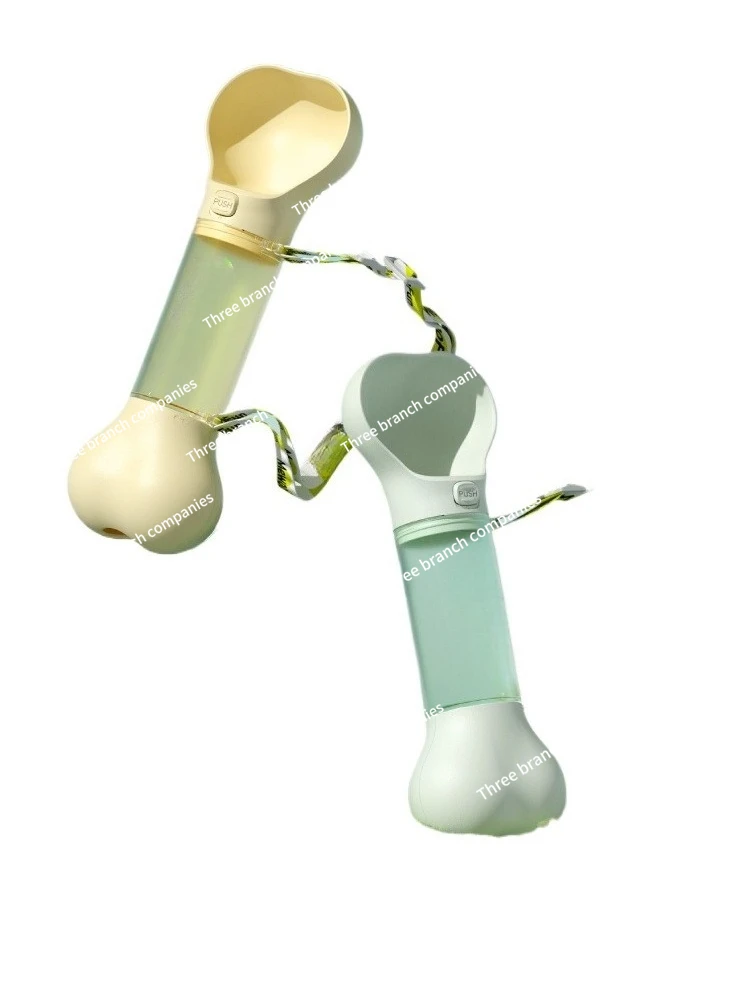 

Чашка для воды для собак 2-в-1, портативный чайник для собак, поилка для воды для домашних животных, сопровождающая чашку