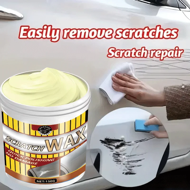 Nano Scratch Removal Polisher,Removes Scratches,Restores Paint,Protects Wax,Body Repair&Paint Care Kit,Suitable for Multiple Car