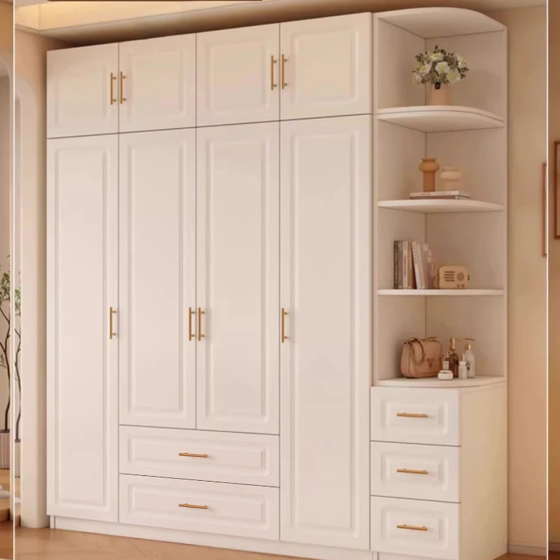 

Closet Comfortable Wardrobes Storage Drawers Cupboards Multipurpose White Dressing Economic Muebles Dormitorio Bedroom Furniture
