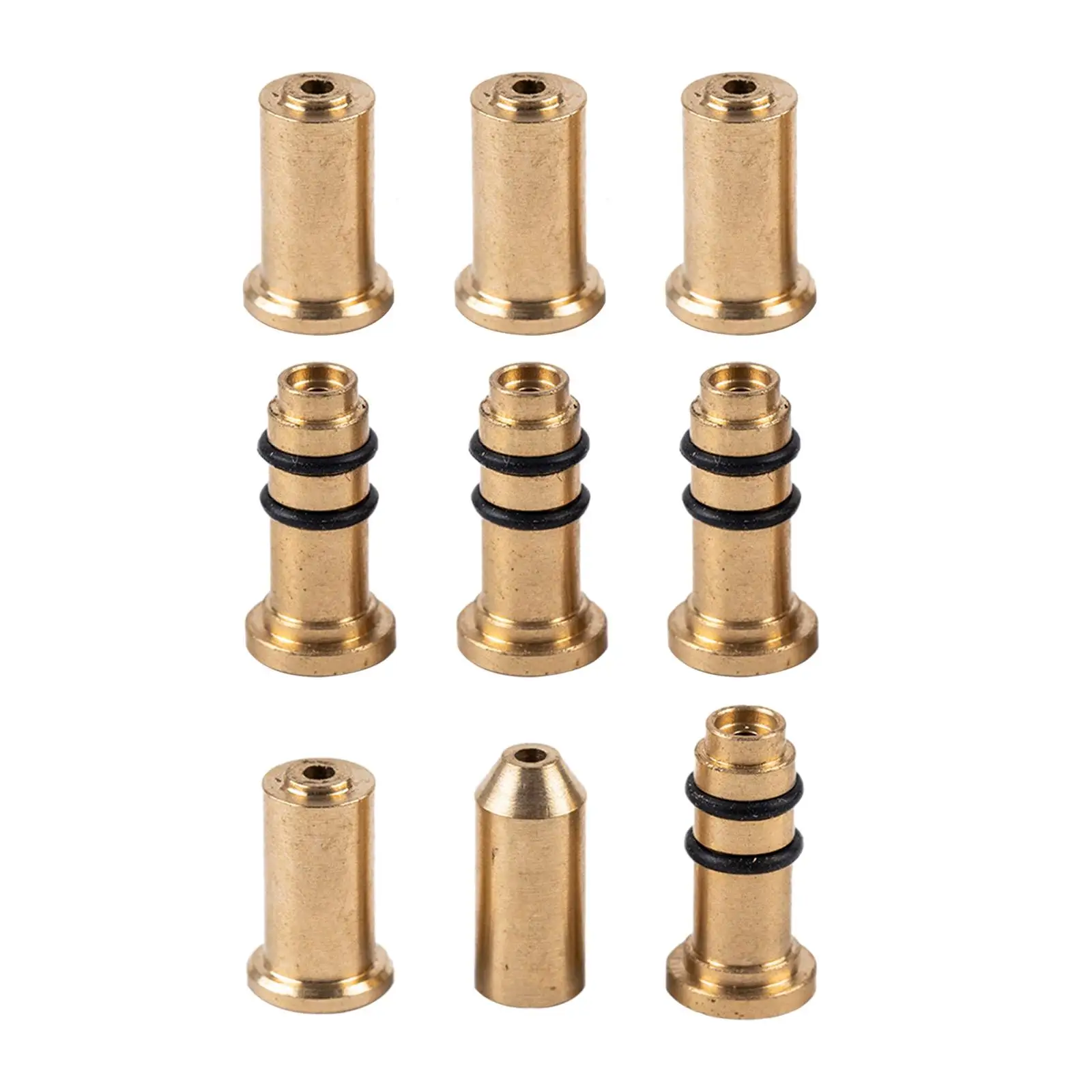 3Pcs Butane Filling Adapter Gas Refill Adapter for Gas Filling Brass Accessories