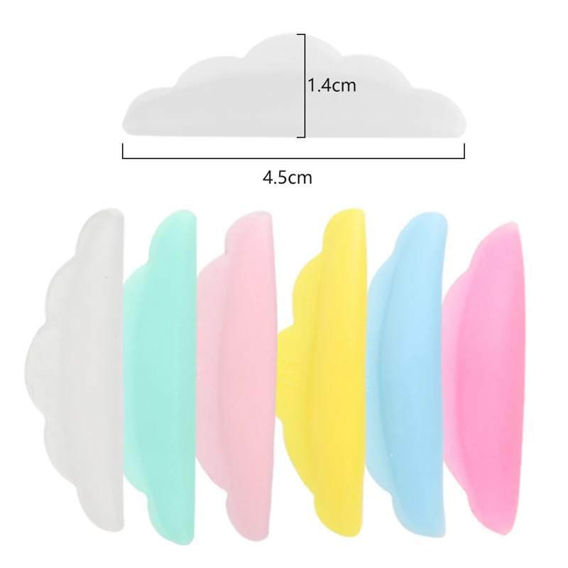 5 أحجام رمش تجعيد بكرة الشعر رفع الوسادة سيليكون رمش تمديد بيرم منصات لاش بكرة الشعر اكسسوارات قضيب أدوات التجميل #3