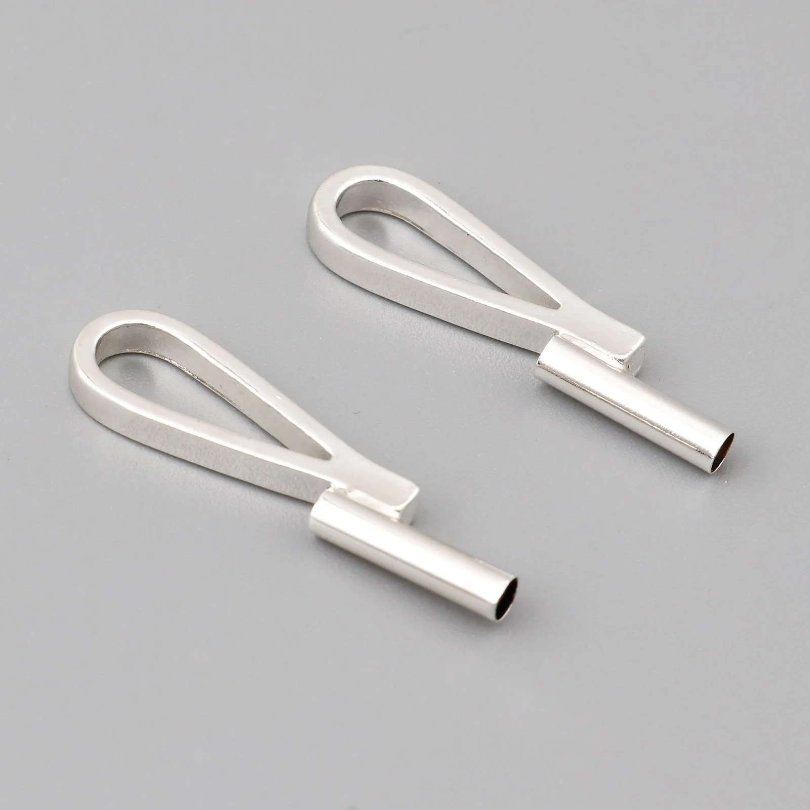 10PCs Brosche Konverter Für Ändern Broschen Pins Zu Anhänger Kupfer Erkenntnisse Drop Multicolor Charms Metall DIY Schmuck Finden – Detail 4