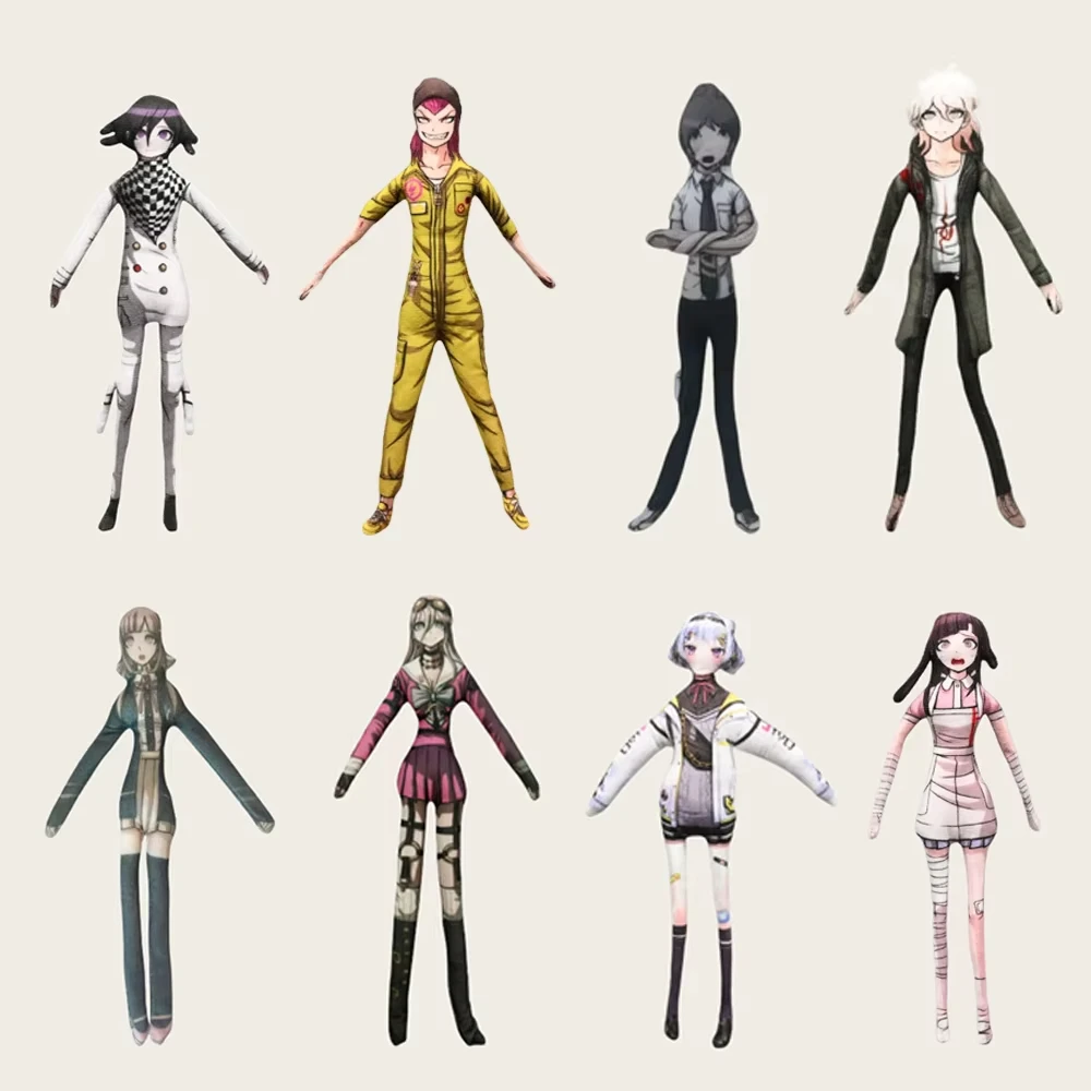 

Danganronpa Nagito Komaeda Chiaki Nanami Anime Cosplay Plush Stuffed Doll Abstract Twistable Cartoon Figure Room Decoration Doll