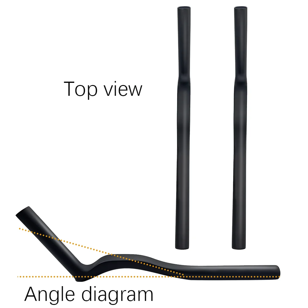 Carbon-Fahrrad-Handgriff für Zeitfahrten, Clip-on Aero-Lenker, Lenker-Verlängerung, Triathlon-Zeitfahrten, Fahrradteile, Neu – Detail 8