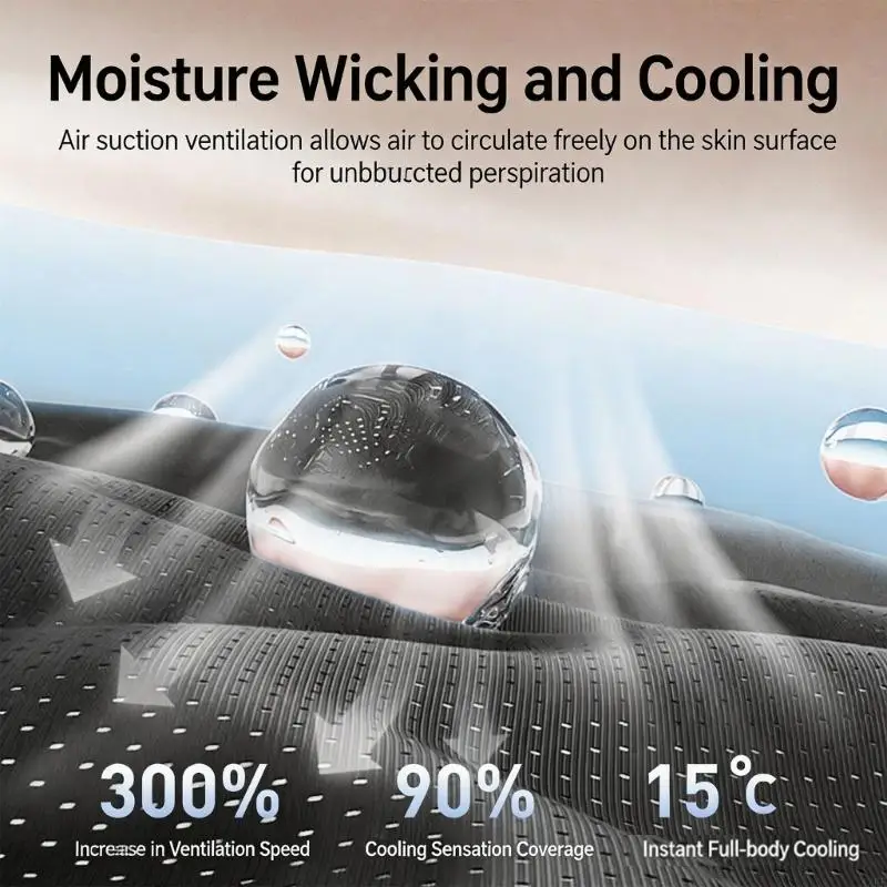 Strollers Liner Summer Strollers Cooling Pad With 3 Speed Ventilation Fan