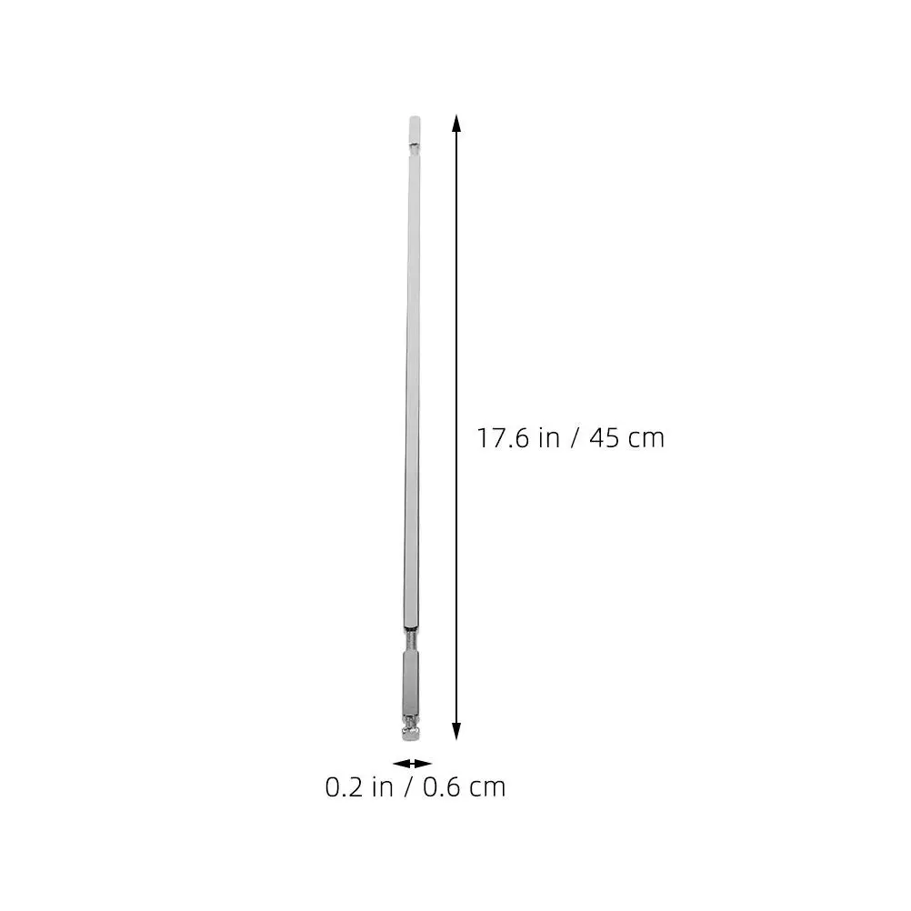 Stainless Steel Rotisserie Rod Set for Air Fryer Oven Grill Chicken Turkey Roasting Rack Replacement Fork Pole Bbq Cooking Tool
