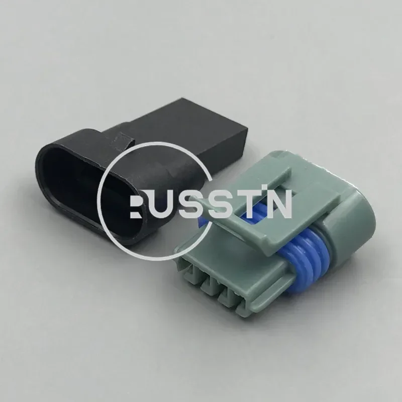 

Комплект из 4-контактных водонепроницаемых разъемов для автомобильных кабелей, разъем датчика массового расхода воздуха, сборка AC 12162833 12162834