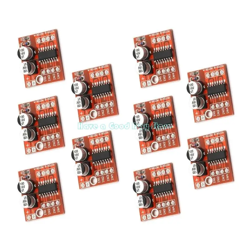 462D 2Channel High Current Power Motor Driver Controller Board with H Bridge Design and Compactly Design for DIY Electronics