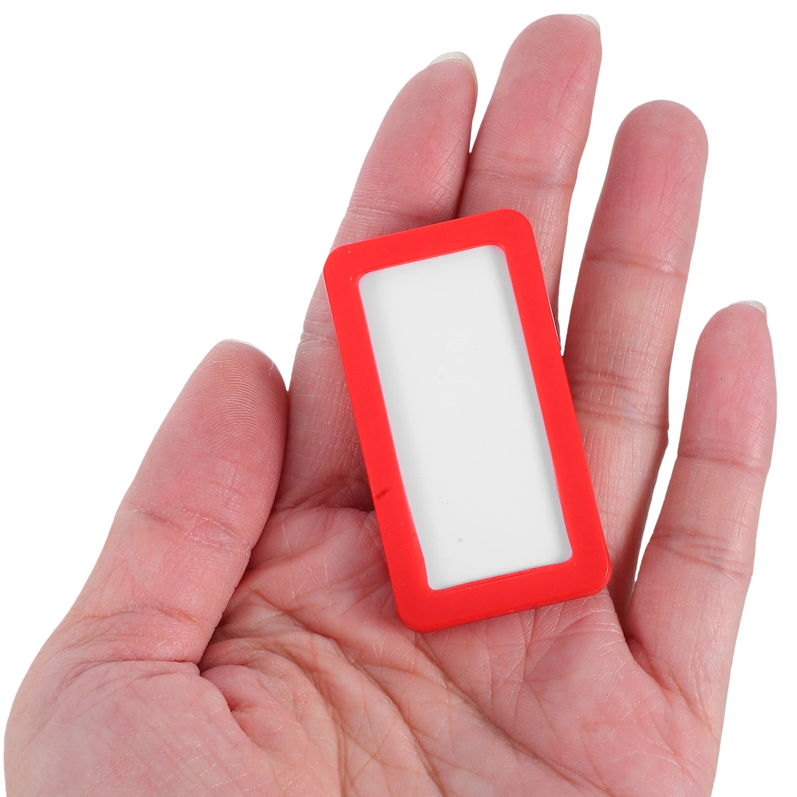 

10 Pcs Magnetic Labels Material Versatile Design for Shelves Warehouses File Cabinets Reusable Plastic Shelf Holders