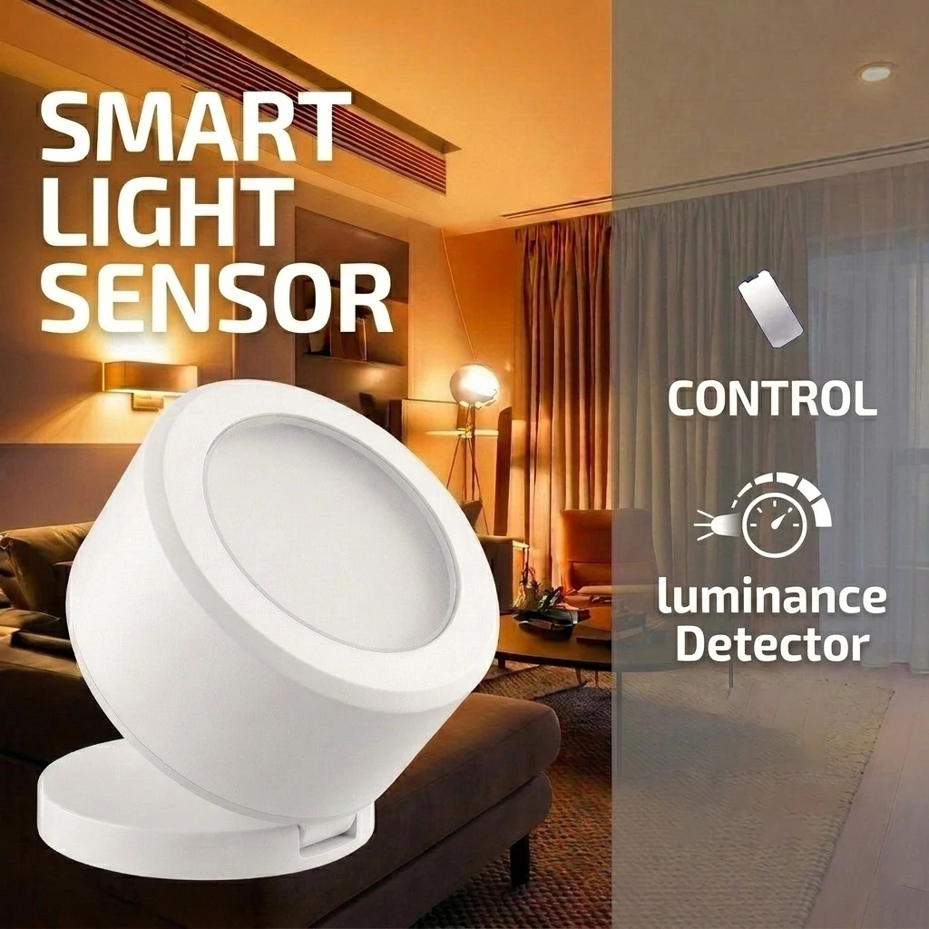 Smart Home Iot - ZigBee Light Sensor Luminance Sensor Illumination