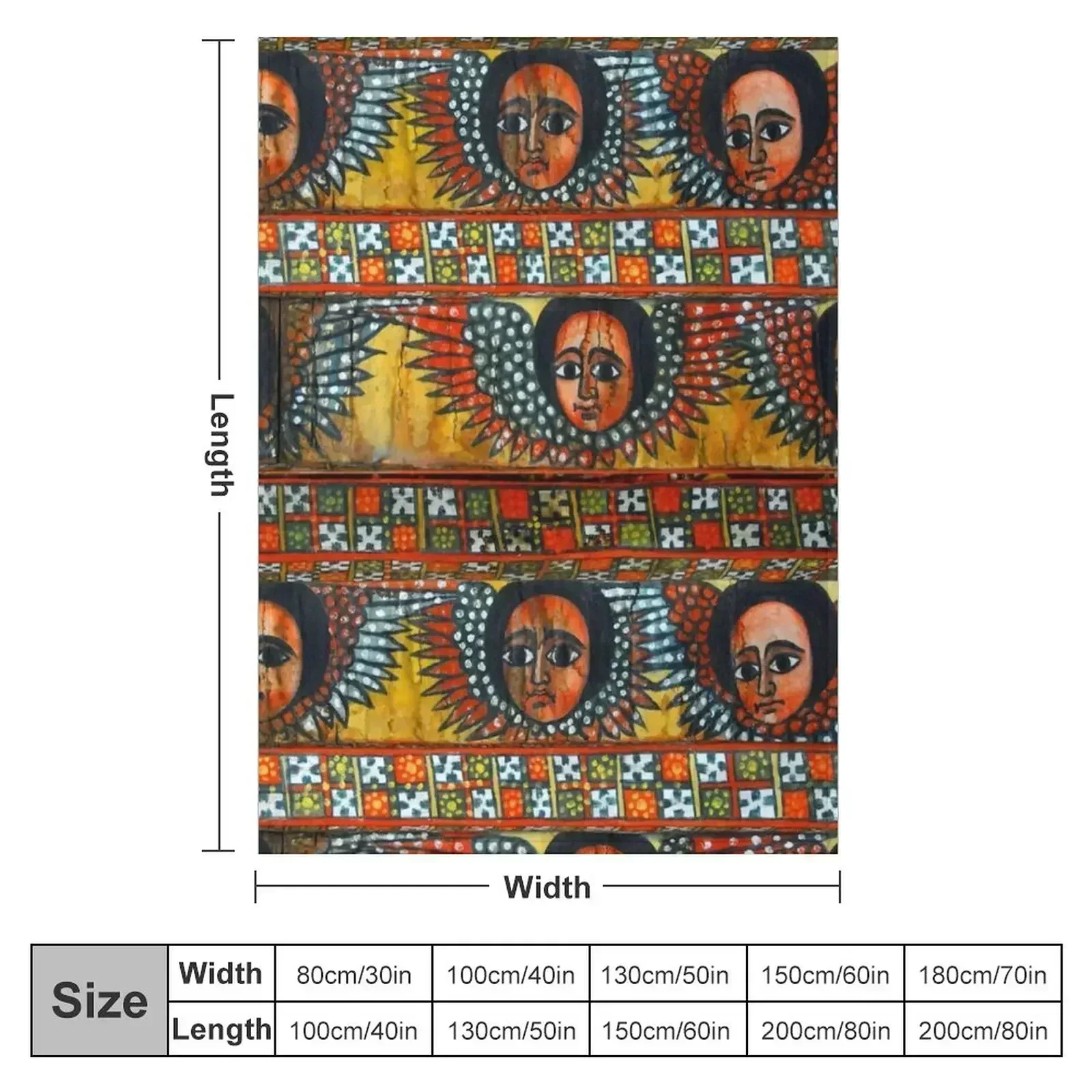 Ethiopian ??? Throw Blanket Furry Camping warm winter halloween Summer manga Blankets