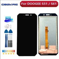 Originale per DOOGEE S51 S61 Display LCD Screen + Touch Panel Digitizer sostituzione per Display LCD DOOGEE S51 S61 Pro