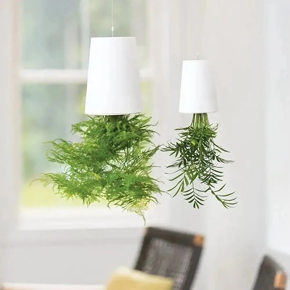 360-Degree Rotation Inverted Sky Garden Hanging Pot plastic Upside-Down Hanging Planter Pot New Upside Down Planter Flowerpot