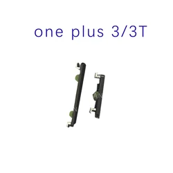 1 Conjunto de Volume + Botões De Alimentação Mudo Chaves Laterais Para Oneplus One Plus 1 + 3T Interruptor Mudo Ligado Fora Do Teclado Flex Cable Part