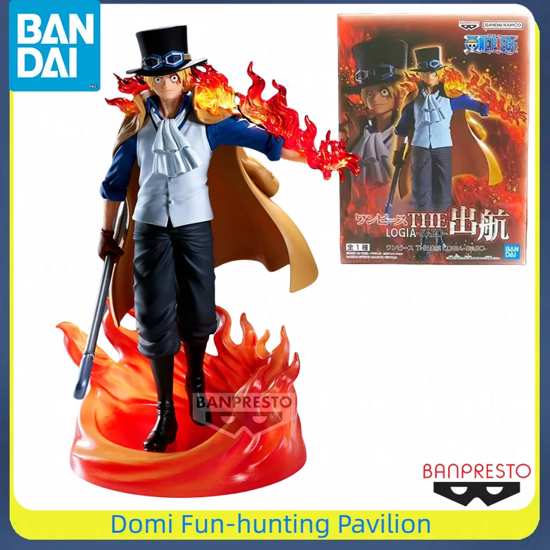 

Bandai Original BANPRESTO ONE PIECE Voyage Series Anime Figure Sabo Finished Model Collectible Toys Gift Ornaments Artwork