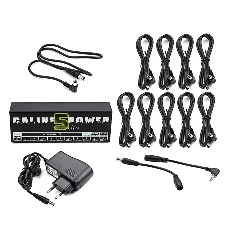 

ABKV-CP-05 Guitar Effect Pedals Power Supply With DC 9V/12V/18V Outputs (EU Plug)