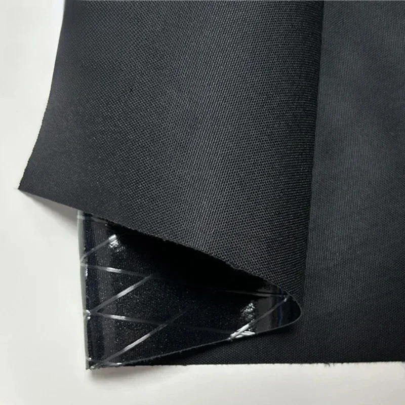 

Black X-PAC 500D Nylon Composite Fabric High Strength Waterproof Cloth Wear-resistant for DIY Tactical Vest Bag