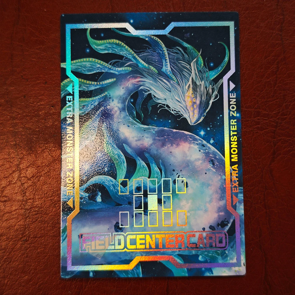 Yu-Gi-Oh DIY Blue Eyes White Dragon Diabellstar the Black Witch Ash Blossom Collectible Cards Textured Refraction Rainbow Flash