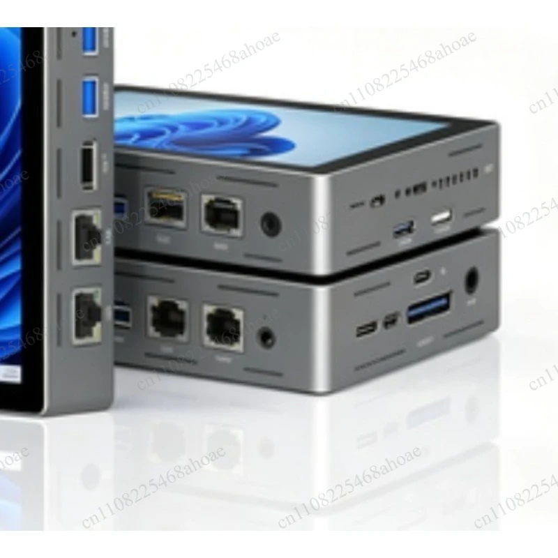 F9B Pro 7 Inch Mini PC Intel N95, Win11, 16G+512G, 5000mAh, WiFi5, Dual 2.5G LAN & SIM Slot