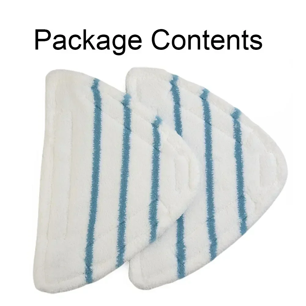 2pcs =Washable Mop Cloths For BELDRAY BEL0636 Microfibre Steam Cleaner Mop Pads  Household Supplies Cleaning Steam Cleaner