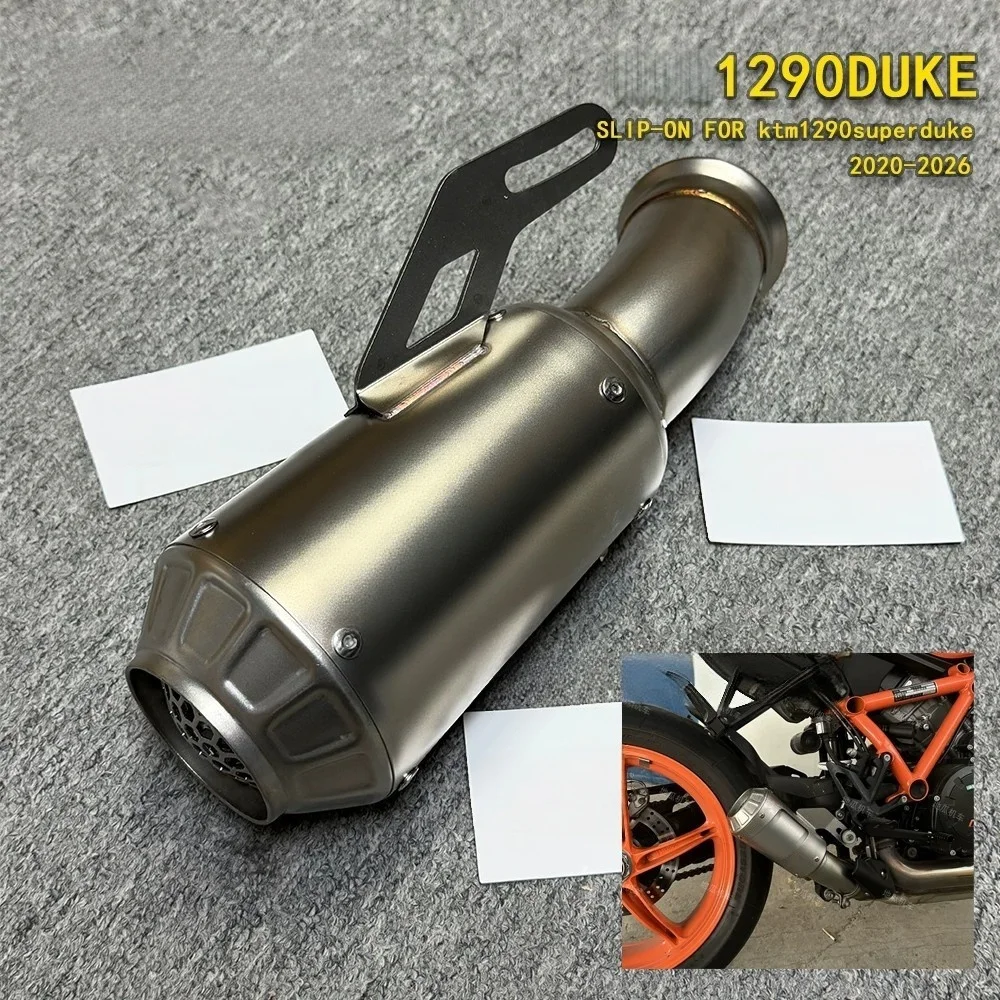 For KTM 1290 Super Duke 20-26 FST Exhaust Tail Section with Complete Set of Springs Direct Replacement for Original Tail