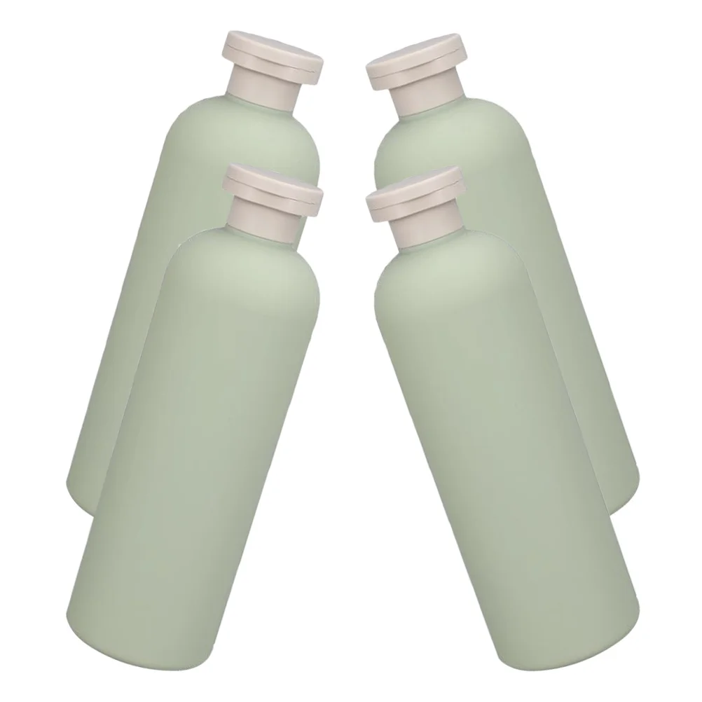 

4Pcs Travel Shampoo Conditioner Bottles Leakproof Refillable Empty Dispenser Bottles Portable for Shower Gel Lotion Toiletries