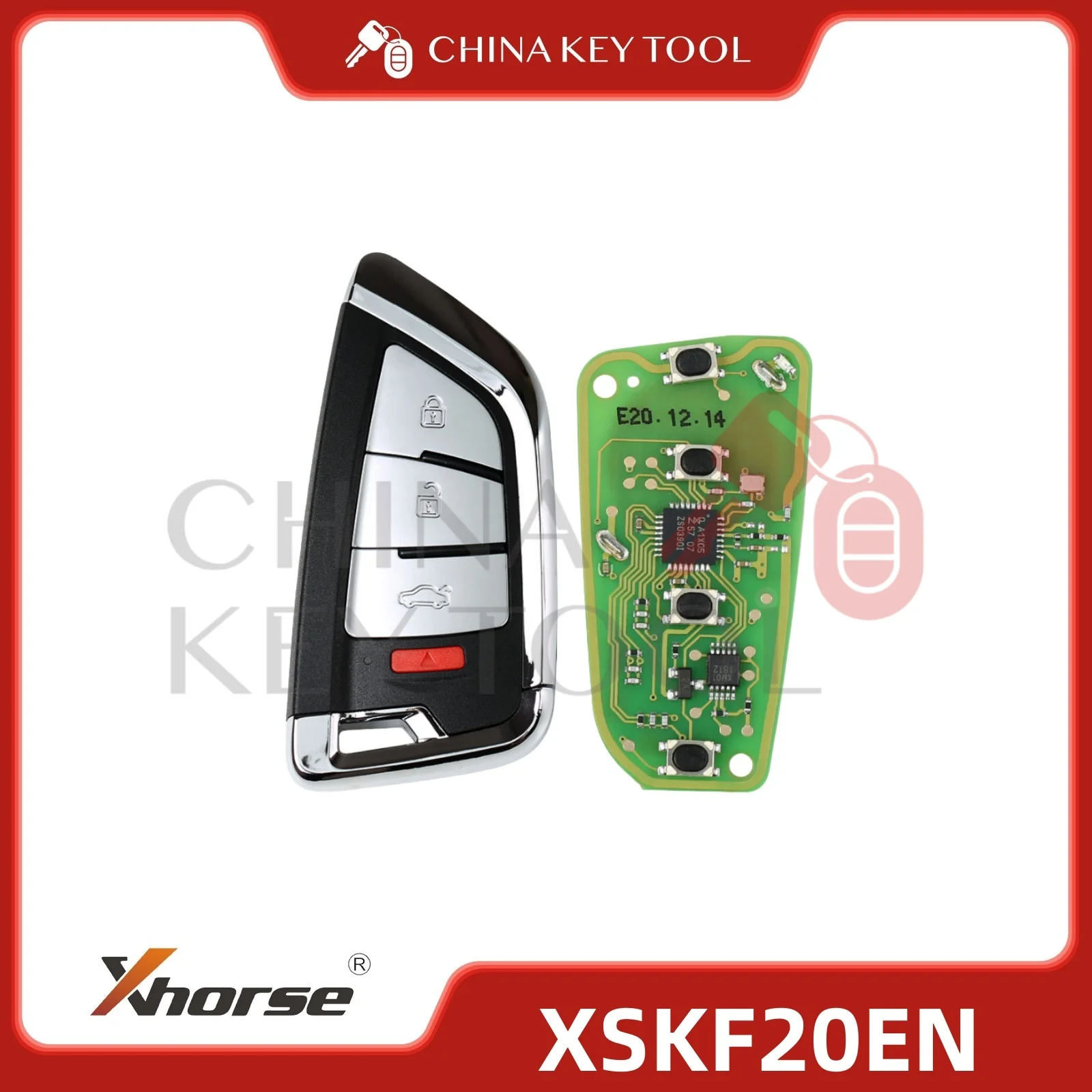 

Xhorse Knife Style Universal Smart Remote With 4 Buttons XSKF20EN