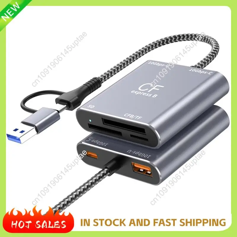 

N88R Cfexpress 3In1 Typea SD TF High Speed Card Reader USB3.2 Gen2 10Gbps USB-C Hub