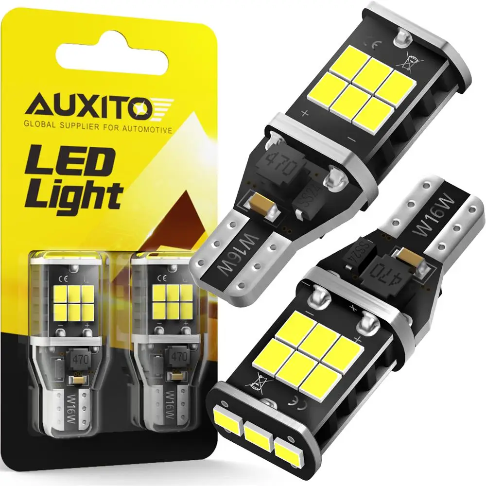 2x W16W LED Canbus T16 T15 921 912 tworzenia kopii zapasowych światło cofania dla Honda Civic Coupe 2006-2011 2017 6000K Xenon biały światła samochodowe 12V