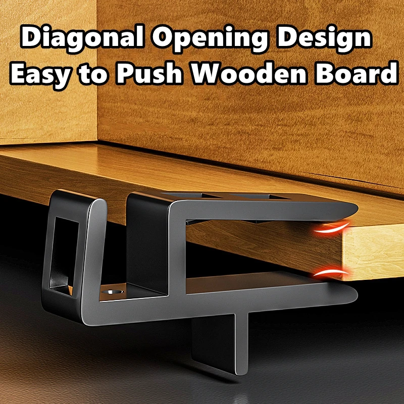 คลิปยึดตู้ไม้ ติดตั้งแผ่นไม้ ขนาด 15-20 มม. คลิปยึดแผ่นปิดตู้เสื้อผ้า ดีไซน์ใหม่ พร้อมอุปกรณ์ช่วยงานไม้