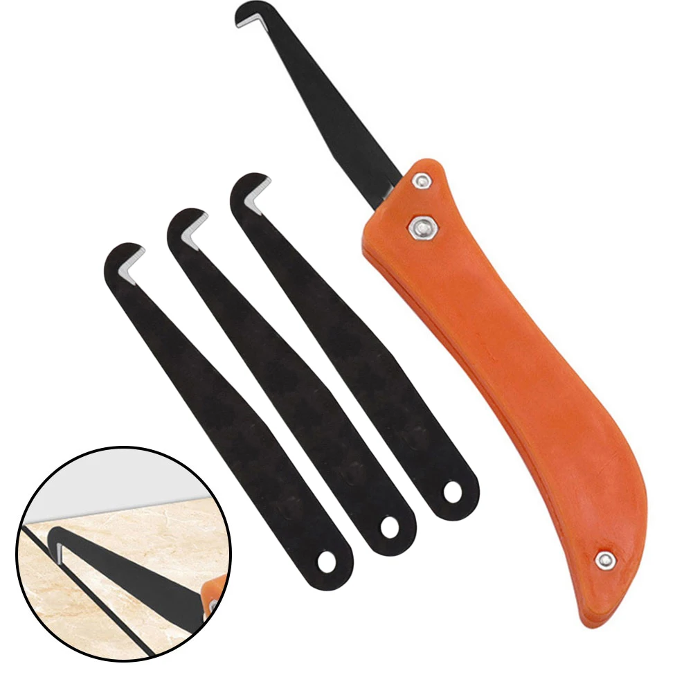 Replaceable Blades Hook Blade Kitchen Bathroom Balcony Compact Size Convenient Design Easy To Store Long Service Life